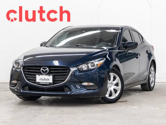 2018 Mazda Mazda3 GX w/ Convenience Pkg w/ Rearview Cam, A/C, Cr in Cars & Trucks in Ottawa