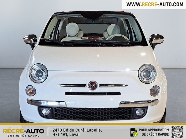 2015 Fiat 500C LOUNGE EDITION CONVERTIBLE AUCUN ACCIDENT BAS KM in Cars & Trucks in Laval / North Shore - Image 2