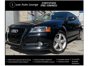 2013 Audi A3 ONLY 76K!! 6SPD MANUAL, LEATHER, HEATED SEATS