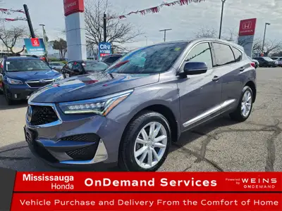 2020 Acura RDX SH-AWD/ CERTIFIED/ ONE OWNER/ NO ACCIDENTS