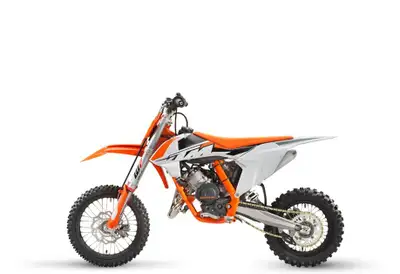 2023 KTM 65 SX SAVE $2434 RABAIS AVEC RABAIS DE 2434$ = 19.61$/SEMAINE 28.63$/semaine (84 mois @ 8.9...
