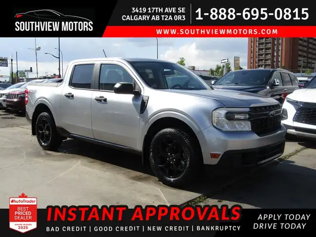 2022 Ford Maverick FX4 PKG AWD SUPERCREW AWD 2.0L TURBO CAM/38,0 dans Autos et camions dans Calgary - Image 2