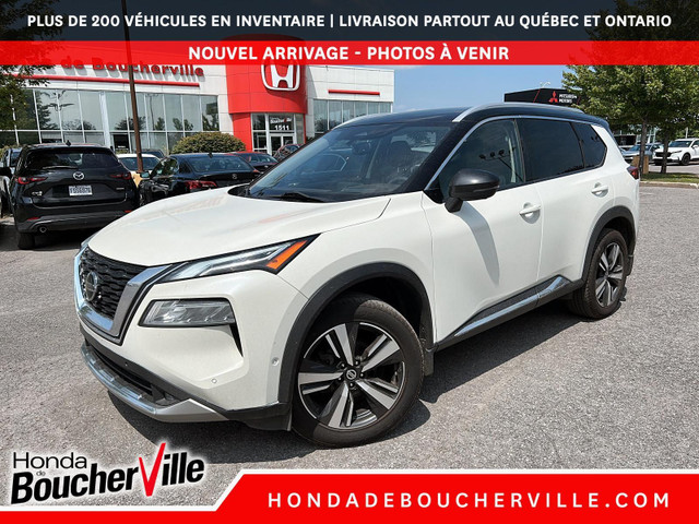 2021 Nissan Rogue Platinum AWD, CUIR NOIR, TOIT PANO, NAVIGATION in Cars & Trucks in Longueuil / South Shore