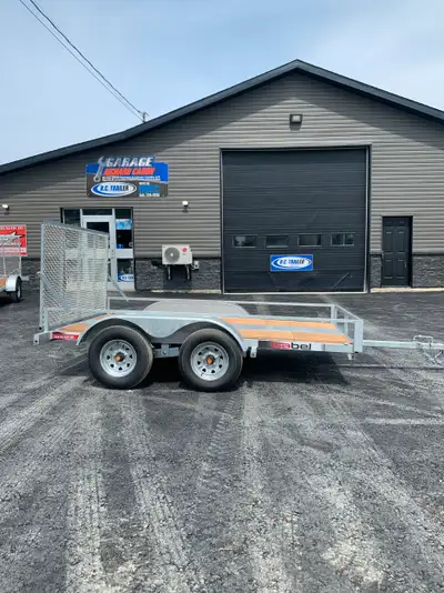 sell cargo trailer enclosed trailer remorque trailer fermé no- galvanize + also some utility galvani...