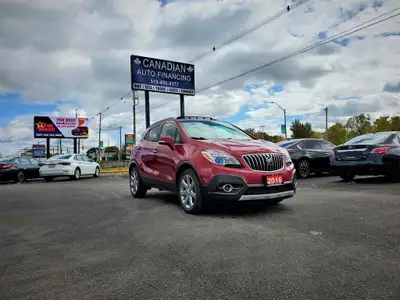  2016 Buick Encore LEATHER SUNROOF H-SEATS! WE FINANCE ALL CREDI