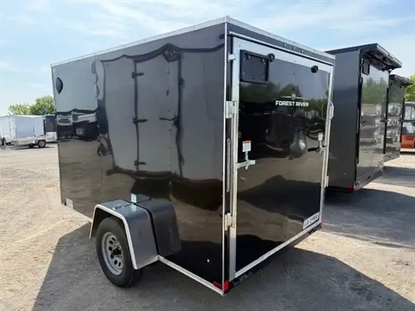 FOREST RIVER USECO 6X10 SINGLE AXLE RAMP DOOR in Cargo & Utility Trailers in Oshawa / Durham Region - Image 3