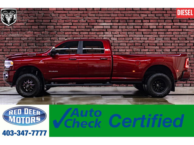 2021 Ram 3500 4x4 Crew Cab Big Horn Dually Diesel Leather Roof in Cars & Trucks in Red Deer