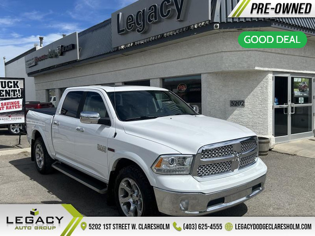 2017 Ram 1500 Laramie - Leather Seats - Cooled Seats in Cars & Trucks in Lethbridge