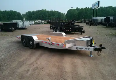 Nordtek Aluminum Tandem Axle Tilt Trailer 10,000lb is $12,395.00 ! Ord: 250304 - Ser: 2NDTB1820TA000...