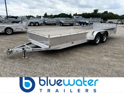 Canadian Mennonite Built Tandem Axle Aluminum Utility Trailer is $7,075.00 ! Ord: E1574-4112 - Ser:...