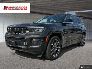 2022 Jeep Grand Cherokee Overland | 5.7L V8 | Massaging Seats | McIntosh Audio Sys | Like-New