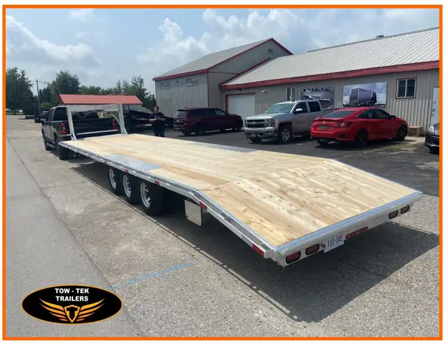 2025 - Tow Tek Tri-axle all aluminum 32'  Gooseneck/5th Wheel  in Cargo & Utility Trailers in Mississauga / Peel Region - Image 5