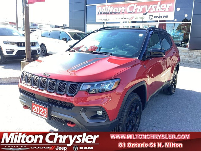 2023 Jeep Compass TRAILHAWK 4X4, NAVIGATION, REMOTE START, SUNRO in Cars & Trucks in Oakville / Halton Region