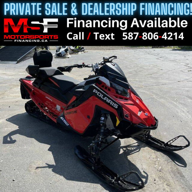 2022 POLARIS INDY ADVENTURE 650 137 (FINANCING AVAILABLE) in Snowmobiles in Strathcona County