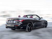 2023 BMW 440I Convertible M-Sport Black Exterior on Red Interior comes with 382 Horsepower Turbochar... (image 5)