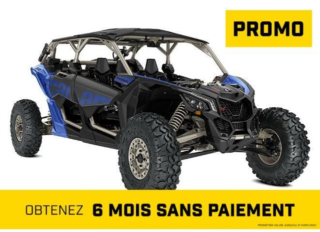 2024 CAN-AM Maverick X3 MAX X rs avec Smart-Shox TURBO RR in ATVs in Laval / North Shore