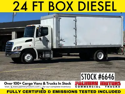 2014 Hino 258 18 FT Box Truck Diesel Automatic
