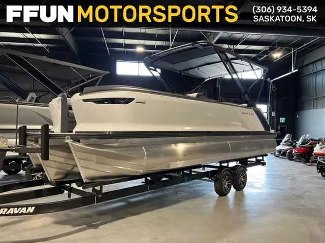 2024 Manitou Explore 24 Switchback With Trifold Bench Single En in Powerboats & Motorboats in Saskatoon - Image 2