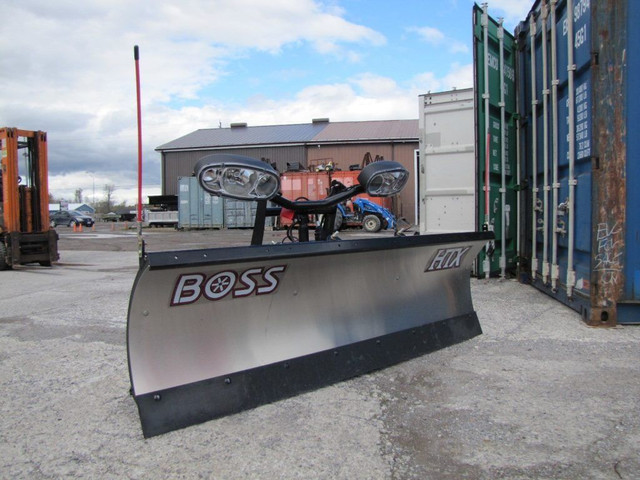 BOSS 7ft 6in HTX Stainless Plow in Heavy Equipment in Peterborough