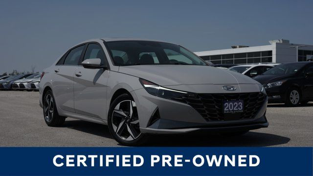 2023 Hyundai Elantra Luxury | One Owner! | Sunroof | Leather in Cars & Trucks in Guelph