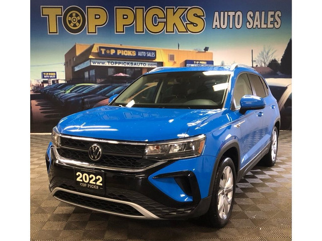  2022 Volkswagen Taos 4Motion, Pano Sunroof, One Owner, Accident in Cars & Trucks in North Bay