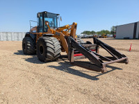2008 Case 921E Wheel loader with Floater Tires, and Mat Pipe Grapple Engine HRS 19,305 Engine: Cummi... (image 2)