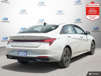 Odometer is 21952 kilometers below market average! Grey 2021 Hyundai Elantra Preferred FWD CVT I4 AP... (image 4)