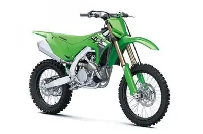 in stock we have a 2024 Kawasaki KX450 Rebate included in price Taxes, freight and PDI extra Engine...