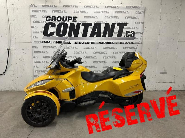 2015 Can-Am Spyder RT-S SE6 jaune in Touring in Laval / North Shore