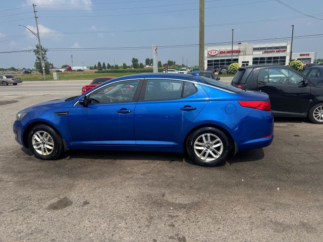 2011 Kia Optima LX, SEDAN, MANUAL, ALLOYS, CERTIFIED in Cars & Trucks in London - Image 2