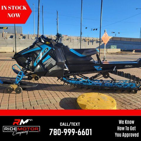 $116BW - 2019 POLARIS RMK PRO 800 155 TRACK in ATVs in Grande Prairie