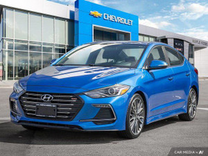 2018 Hyundai Elantra Sport | 6-Speed Manual | Leather Sport Bucket Seats | Carplay | Heated Surfaces |