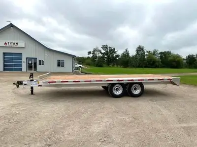 2025 Nordtek Trailers 20' Aluminum Deckover 14k TrailerMade in Canada! Features may include: 8 inch...