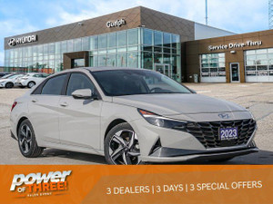 2023 Hyundai Elantra Luxury DCT | Leather | Sunroof | Navigation |S