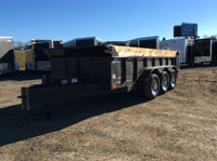 2024 Canada Trailers 83x16 10.5 Ton Dump Trailer