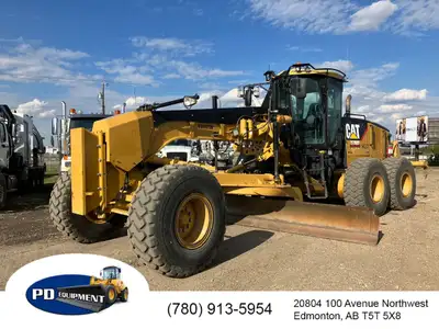 2011 Caterpillar 14M Grader Enclosed air-conditioned cab, Air ride seat, Joystick steering, Differen...