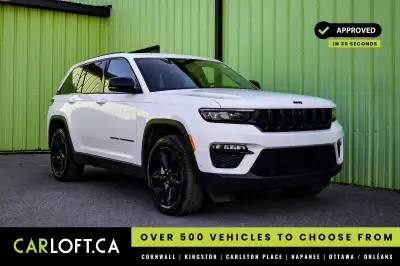 This 2023 Jeep Grand Cherokee is for sale today. This SUV has 81,592 kms. It's white in colour . It...