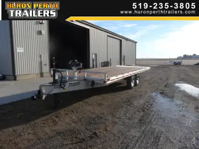 Huron Perth Trailers Used 2023 Millroad Aluminum Trailer 101" Bed width 22' Bed length 2 - 7000 Lb A...