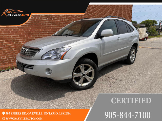 2008 Lexus RX 400h Hybrid, Certified with Warranty in Cars & Trucks in Oakville / Halton Region