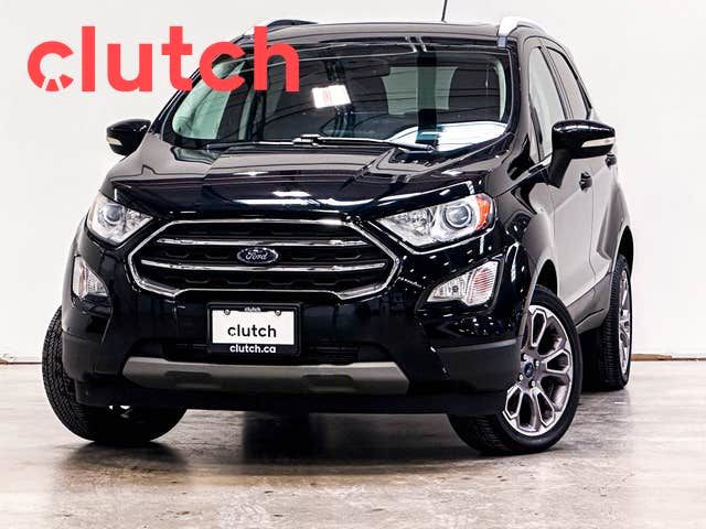 2018 Ford EcoSport Titanium 4WD w/ Apple CarPlay, Heated Front S in Cars & Trucks in Ottawa
