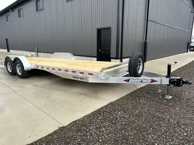 IN STOCK, NO HIDDEN FEES 2025 Weberlane 82 x 20' Aluminum Equipment Trailer Tandem 5200lb Axles with...