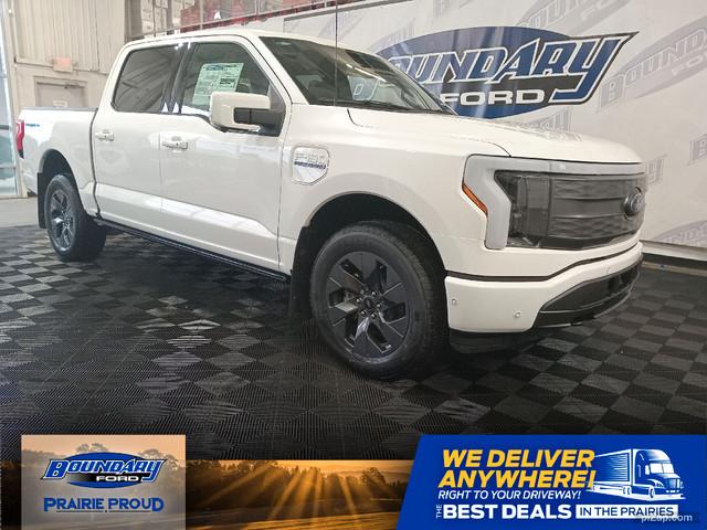  2023 Ford F-150 Lightning LARIAT | 511A | ELECTRIC | MAX TRAILE in Cars & Trucks in Lloydminster