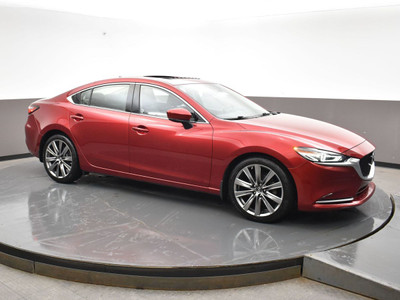 2018 Mazda 6 GT W/ LEATHER, NAVIGATION, POWER SUNROOF, HEATED & 