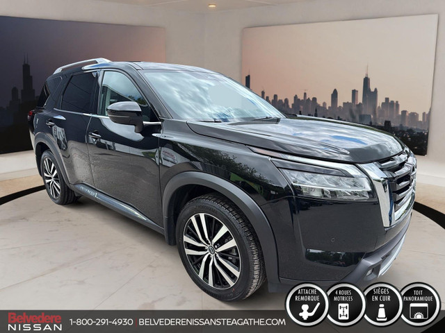2024 Nissan Pathfinder Platinum CUIR TOIT PANO JANTES 20PO PLATI in Cars & Trucks in Laurentides - Image 3