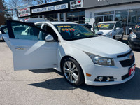 ..CHEVROLET CRUZE LTZ RS BT PARK ASSIST ALLOYS SUNROOF HEAT LEATHER…..PERFECT. ……….....WE INCLUDE EV... (image 7)