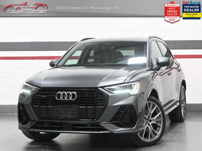 2020 Audi Q3 Technik S-Line Black Optics B&O 360Cam Ambient Ligh