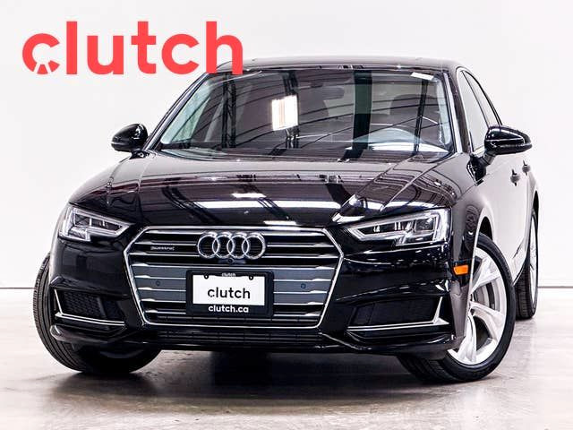 2019 Audi A4 Progressiv AWD w/ Apple CarPlay, Heated Front Seats in Cars & Trucks in Ottawa