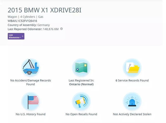 2015 BMW X1 xDrive28i in Cars & Trucks in City of Montréal - Image 3
