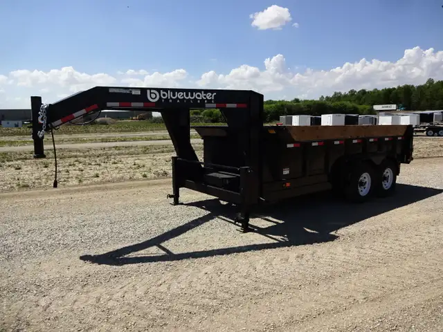 2025 Canada Trailers Gooseneck Ultra Duty Dump Trailer 15,120 lb in Cargo & Utility Trailers in London - Image 4