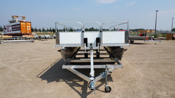2023 Wolffrave HBR XR 14 Pontoon 8' x 14' in Powerboats & Motorboats in St. Albert - Image 4